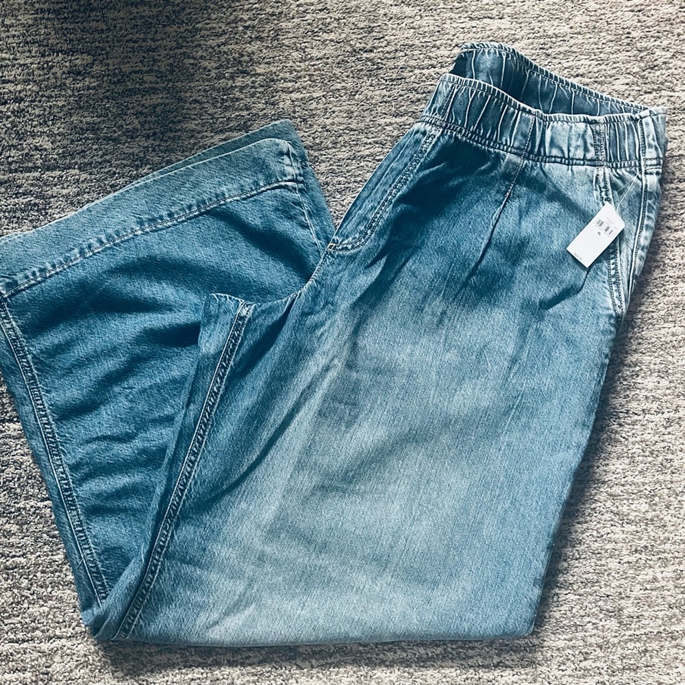 Gap Wide Leg HR Ankle Jean